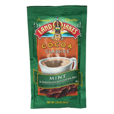 Land O Lakes, Cocoa Classic Mix  Mint And Chocolate, 1.25 Oz(Case Of 12)