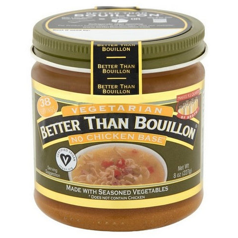 Better Than Bouillon, Base Vegan Vgtrn No Chckn, 8 Oz(Case Of 6)