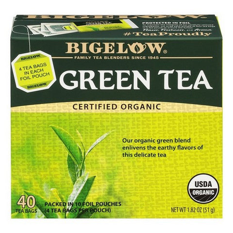 Bigelow, Organic Green Tea, 1.82 Oz(Case Of 6)