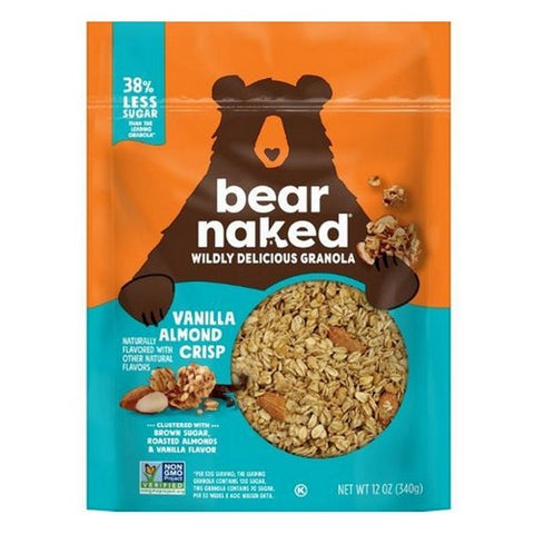 Bear Naked, Vanilla Almond Crunch Granola, 12 Oz(Case Of 6)