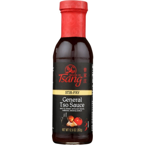 Sauce Strfry Gen Tsao Hot Case of 6 X 12.6 Oz by House Of Tsang