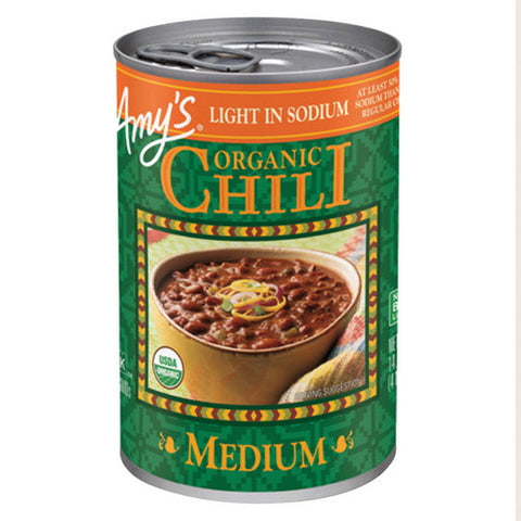 Amys, Organic Chili Medium, 14.7 Oz(Case Of 12)