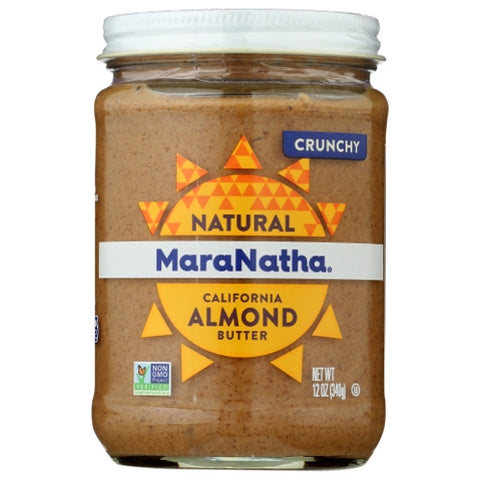 Maranatha, Nut Bttr Almnd Nostir Crnchy, 12 Oz(Case Of 6)