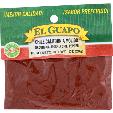 El Guapo, Chili Pppr Calif, 1 Oz(Case Of 18)