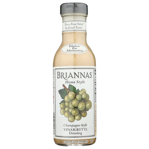 Briannas, Drssng Vngrt Caper Chmpgn, 12 Oz(Case Of 6)