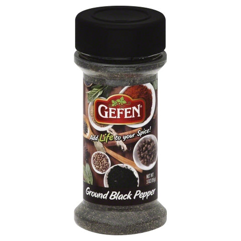 Gefen, Pepper Black Grnd, 3 Oz(Case Of 24)