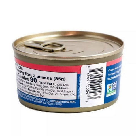 Wild Planet, Wild Alaskan Pink Salmon, 6 Oz(Case Of 12)