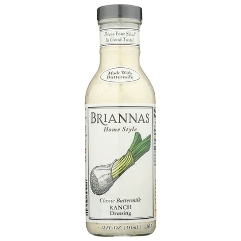Briannas, Drssng Bttrmlk Rnch Clssc, 12 Oz(Case Of 6)