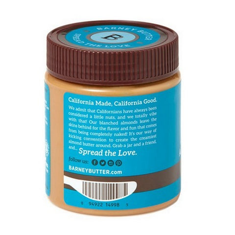 Barney Butter, Nut Bttr Almnd Smooth, 10 Oz(Case Of 6)