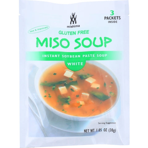 Mishima, Soup Inst White Miso, 1.05 Oz(Case Of 24)