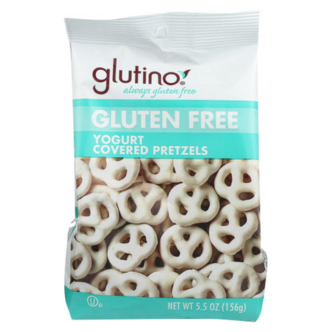 Glutino, Yogurt Covered Pretzels, 5.5 Oz
