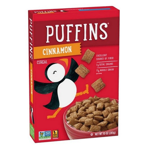 Barbara's, Cereal Puffins Cnnmn, 10 Oz(Case Of 12)