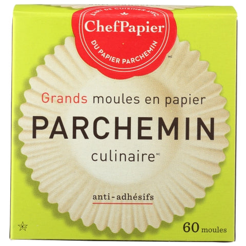 Paper Chef, Parchment Cup Lg, Case of 12 X 60 PC