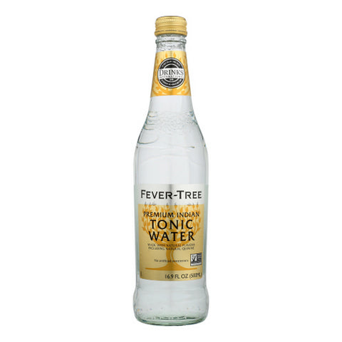 Fever Tree, TreeTon Ic Water Premium Indian, Case of 8 X 16.9 Oz