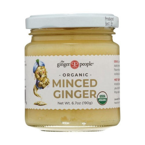 Ginger People, Organic Minced Ginger, 6.7 Oz(Case Of 12)