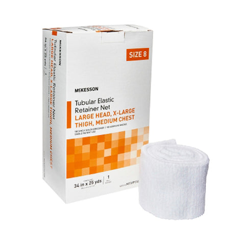 McKesson, Tubular Bandage Large Head - X-Large Thigh - Medium Chest, Case Of 10
