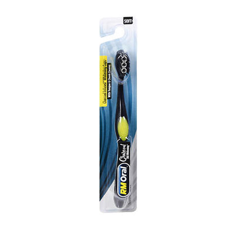 RM Oral, Charcoal Soft Toothbrush, 1 Count