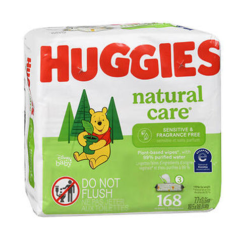 Huggies, Natural Care Sensitive Baby Wipes, 56 Count
