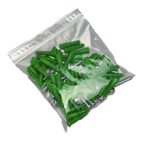 Elkay Plastics, Reclosable Bag Clear Line 6 X 6 Inch LDPE Clear Zipper Closure, Count of 10 Elkay Plastics