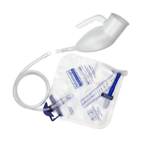 Advantage Urinal Systems, Male Urinal System, 2 Liters, Drain Bag Advantage Urinal Systems