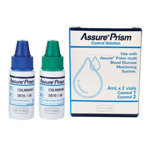 ArkRay, Control Assure Prism Blood Glucose Test 2 Levels, Box Of 1