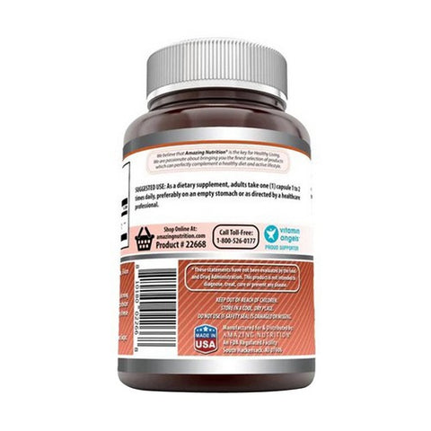 Amazing Nutrition, Amazing Formulas L-Lysine, 500 mg, 250 Caps
