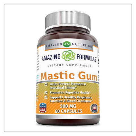 Amazing Nutrition, Amazing Formulas Mastic Gum, 1000 mg, 60 Caps