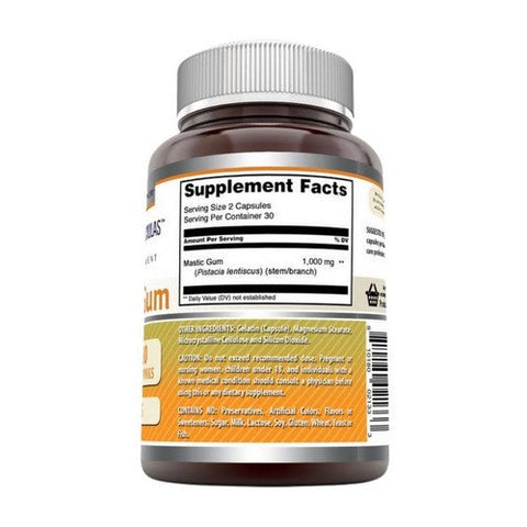Amazing Nutrition, Amazing Formulas Mastic Gum, 1000 mg, 60 Caps Amazing Nutrition