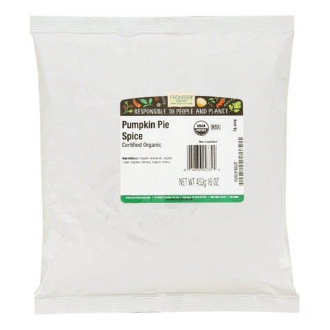 Frontier Coop, Organic Pumpkin Pie Spice, 16 Oz
