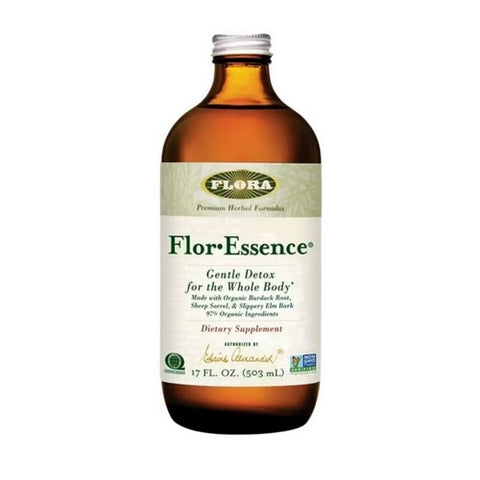 Flora, FlorEssence Liquid Tea Gentle Detox, 17 Oz