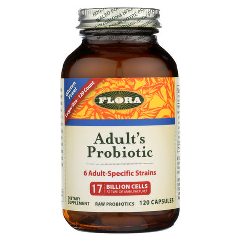 Flora, Adults Probiotic, 120 Caps