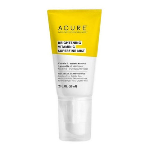 Acure, Brightening Vitamin C Superfine Mist, 2 Oz