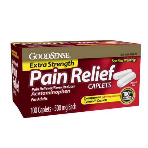 Ohm, Acetaminophen, 500 Mg, 100 Caplets