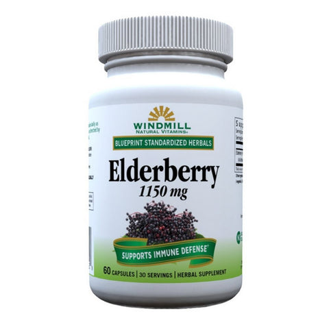 Elderberry 60 Caps by Windmill Health