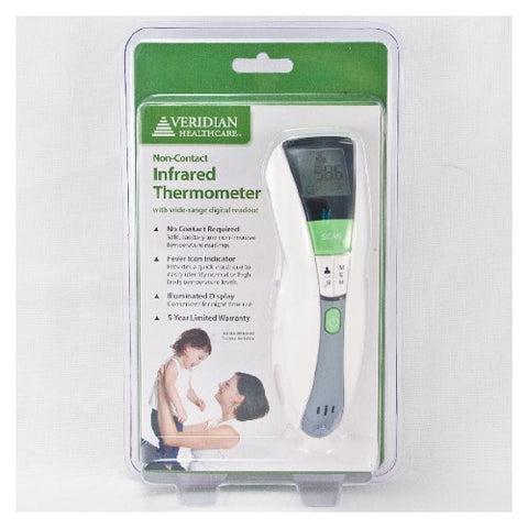 Theracare, Infrared Thermometer Non-Contact, 1 Each