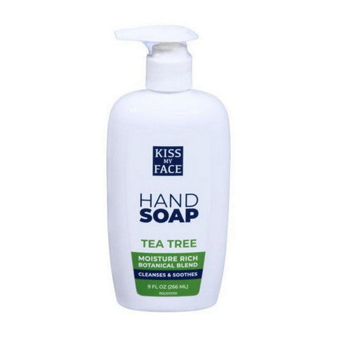 Kiss My Face, Tea Tree Moisture Hand Soap, 9 Oz Kiss My Face