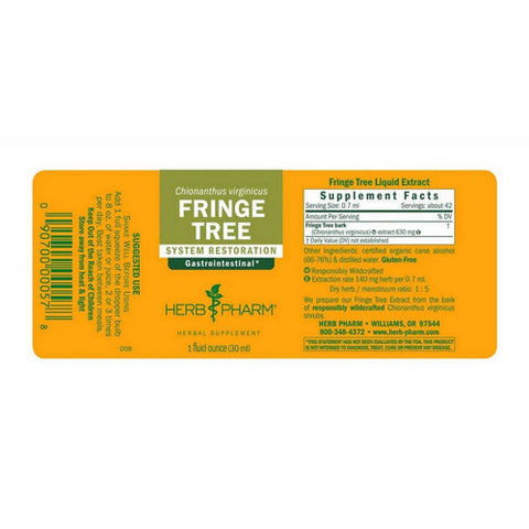 Herb Pharm, Fringe Tree Extract, 1 Oz
