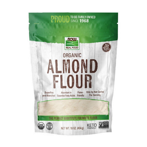 Now Foods, Organic Almond Flour, 16 Oz