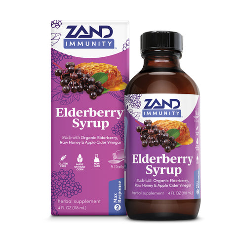Zand, Elderberry Syrup, 4 Oz