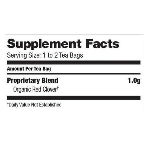 Bravo Tea & Herbs, Organic Tea Red Clover, 20 Bags