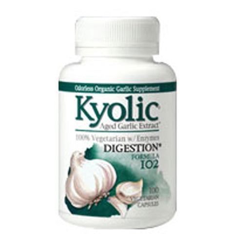 Kyolic, A.G.E. with Enzymes Formula 102, VEG, 100 TAB