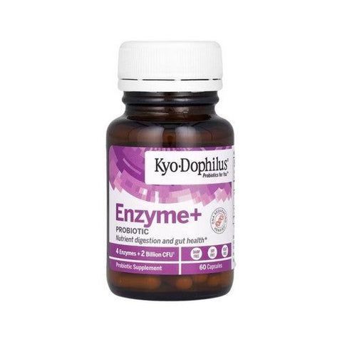 Kyolic, Kyo-Dophilus Probiotics Plus Enzymes Digestive Support, 60 Caps Kyolic