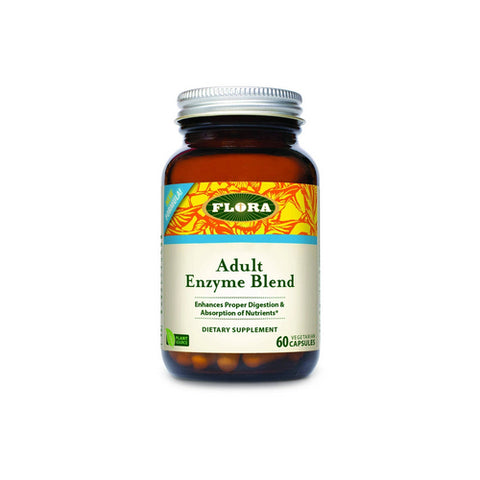 Flora, Enzyme Blend, 60 Caps