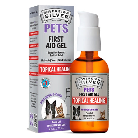 Sovereign Silver, Silver Gel Pets, 2 Oz