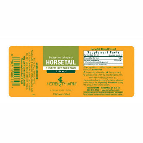 Herb Pharm, Horsetail Extract, 1 Oz Herb Pharm