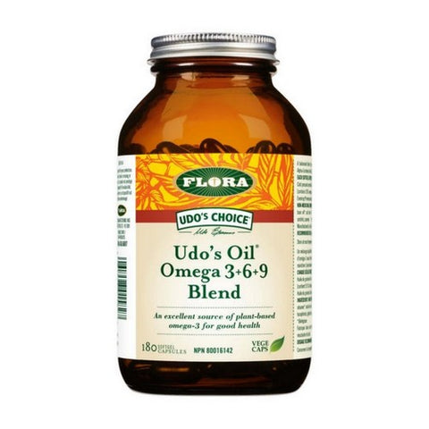 Flora, Udo'S Choice Udo'S Oil 3-6-9 Blend, 180 Softgels