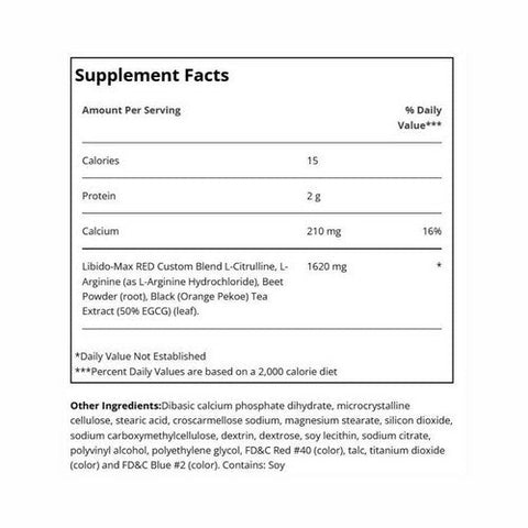 Applied Nutrition, Libido Max Red Skinny, 30 Tabs Applied Nutrition