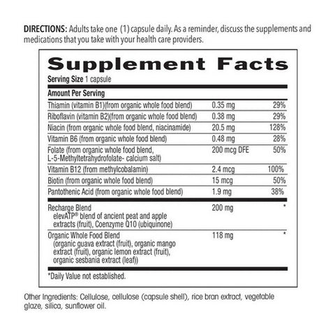 Country Life, Cellular Recharge, 30 Vegan Capsules