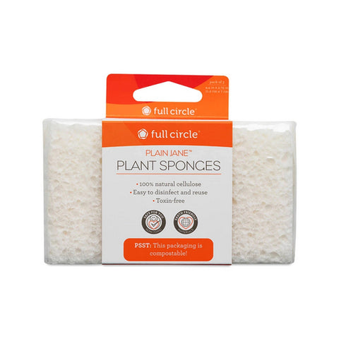Full Circle Home, Plain Jane Plant-Based Sponges, 3 Count