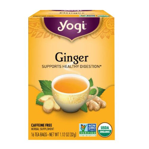 Yogi, Organic Ginger Tea, 16 Bags